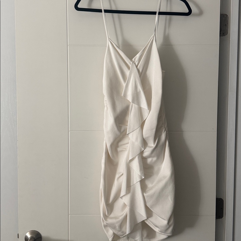 Alexandre Vauthier Midi Ruffle Dress